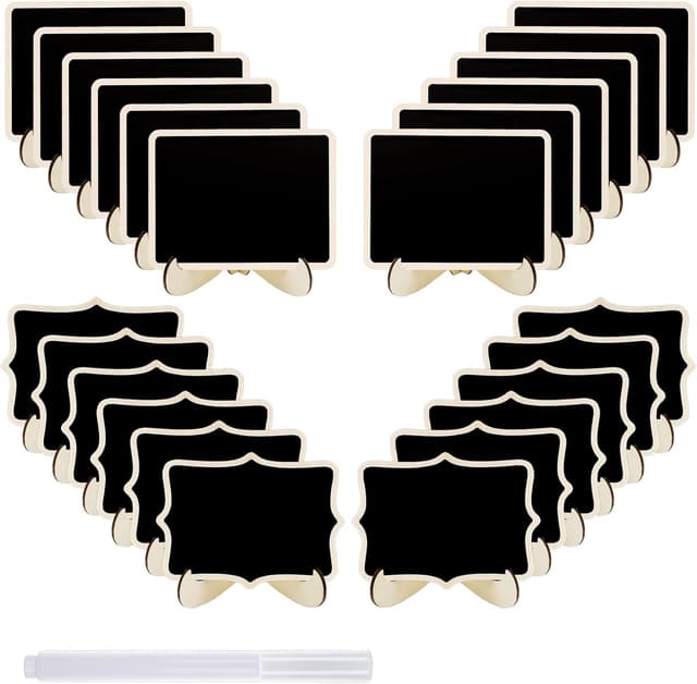 Thumbnail 6 de JEFURE Kreidetafel klein 12 StĂĽck đź“‹