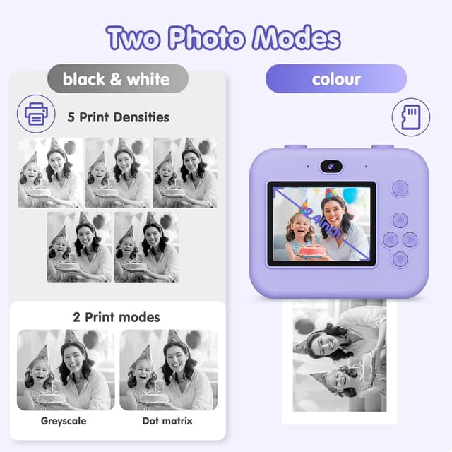 Thumbnail 4 de ASTGMI Kids Instant Print Selfie Camera