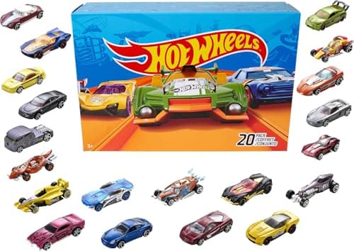 Detalle de Hot Wheels Pack de 20 coches DXY59 (escala 1:64, modelos surtidos aleatorios)