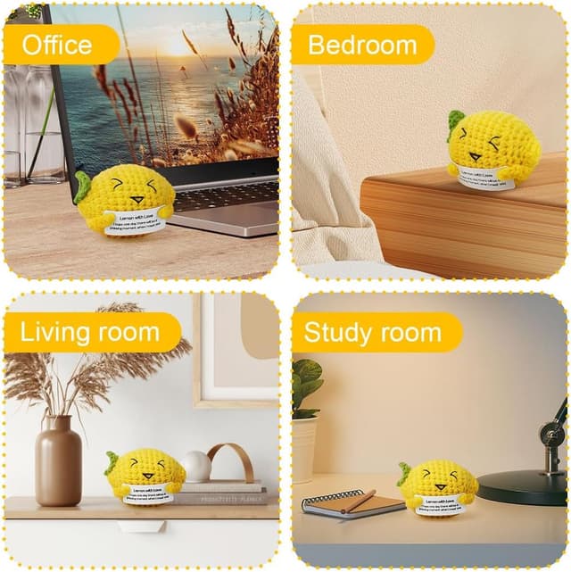 Detalle 2 de Poupée mini citron positive pour garçons