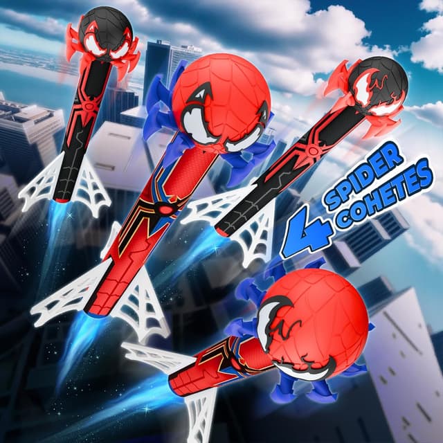 Thumbnail 5 de Mirthigig Cohete Juguete Lanzador con 4 cohetes