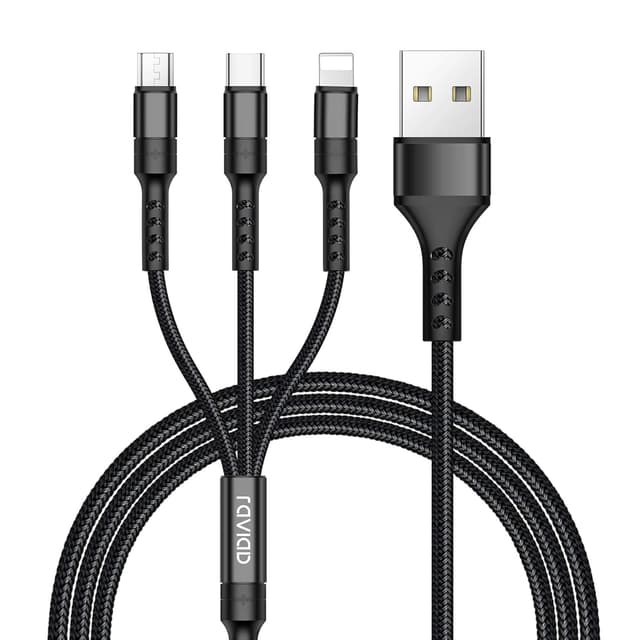 Detalle de RAVIAD 3-in-1 USB Kabel 1,2 m