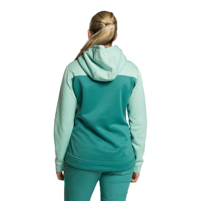 Detalle 2 de Trangoworld Poppi v02: sudadera de mujer elástica con capucha fija