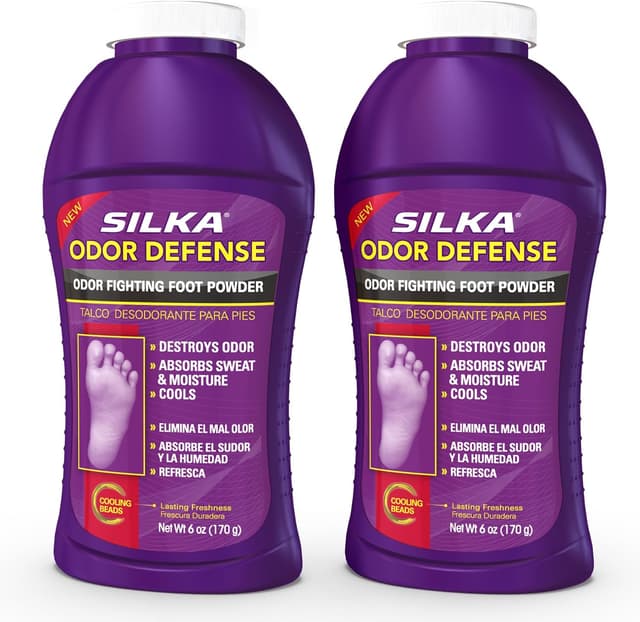 Imagen de SILKA Odor Fighting Foot Powder 6 oz en OfertitasTOP
