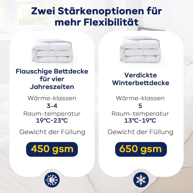 Thumbnail 5 de DOWNFOCUS Daunendecke 135x200 Ganzjahresdecke