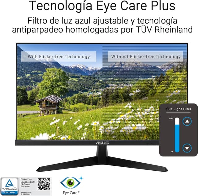 Thumbnail 5 de ASUS VY279HGR Monitor gaming 27" 120 Hz 📺