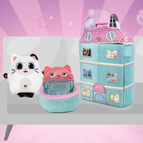 Thumbnail 4 de Famosa Softies Plush Dollhouse Casa de peluche con ascensor