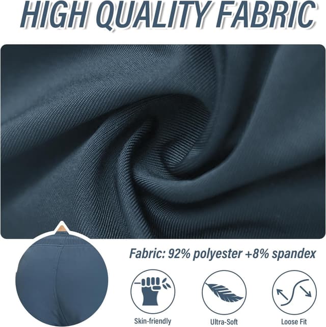 Detalle 2 de Aisprts Maillot de bain homme short avec poches zippées et séchage rapide