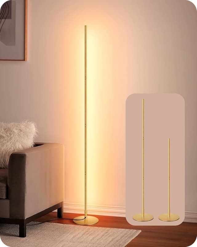 Thumbnail 5 de EDISHINE Stehlampe 146 cm dimmbar