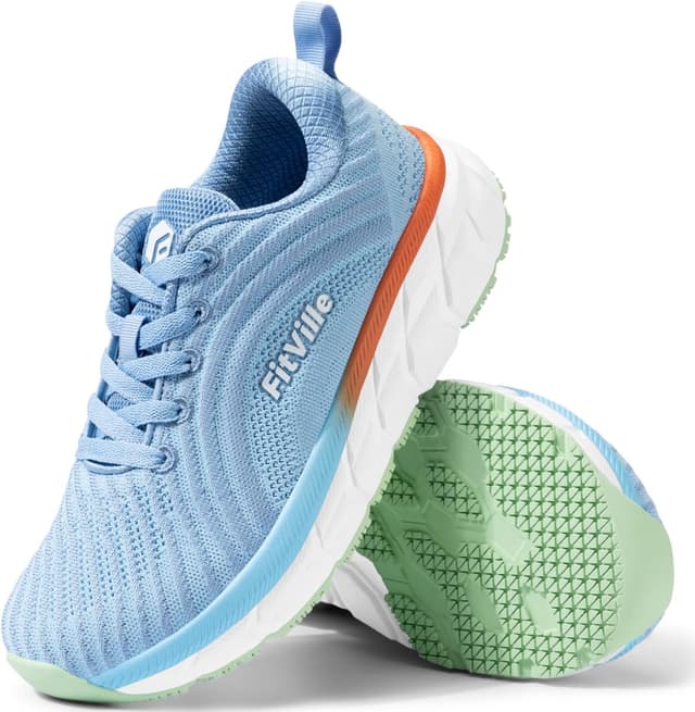 Thumbnail 6 de FitVille Scarpe Running Donna Pianta Larga Wide Fit extra larga in tessuto traspirante