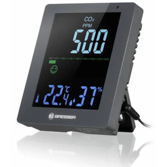 Detalle de Bresser Smile Medidor CO2 3 en 1