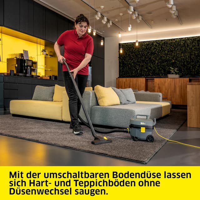 Detalle de Kärcher T 7/1 Classic Trockensauger – 23,5 kPa Saugkraft, 7-Liter-Behälter