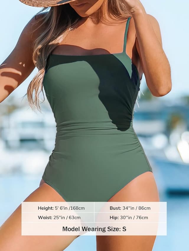 Thumbnail 3 de CUPSHE Costume da Bagno con Scollo Quadrato