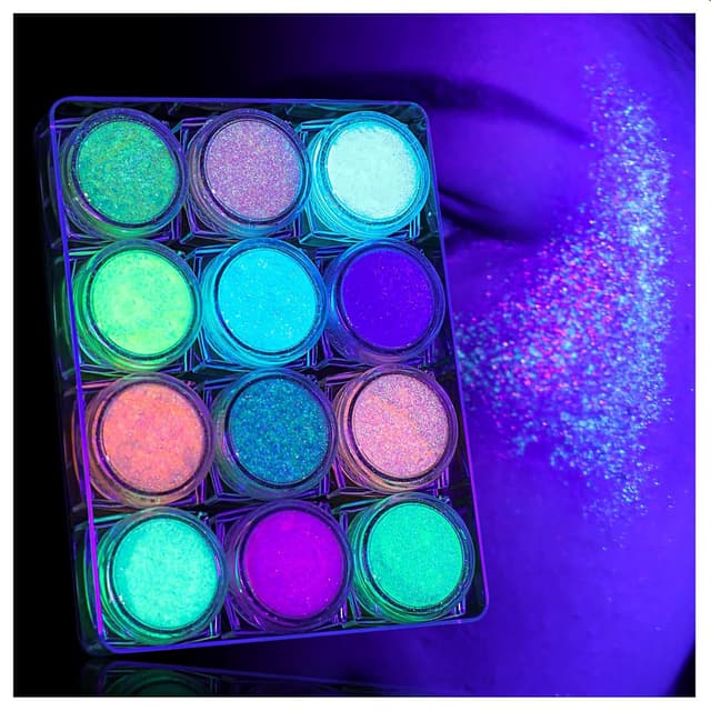 Thumbnail 5 de Festival Glitzer Gesicht 12 Farben 🎭