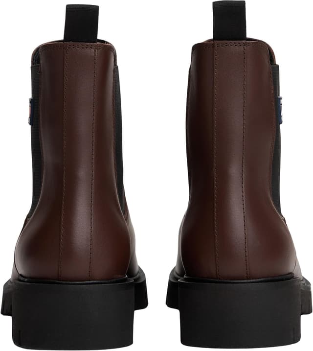 Detalle de Tommy Jeans women’s leather Chelsea boots