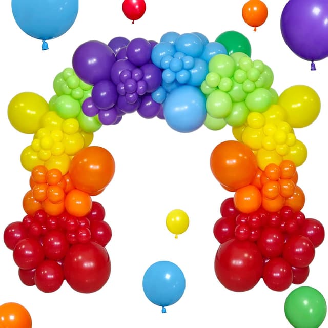 Imagen de KAWKALSH Rainbow Balloon Arch Kit 111Pcs ๐ en OfertitasTOP