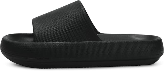 Detalle de welltree Pillow Slippers Slides for Women & Men with Non-Slip EVA Sole