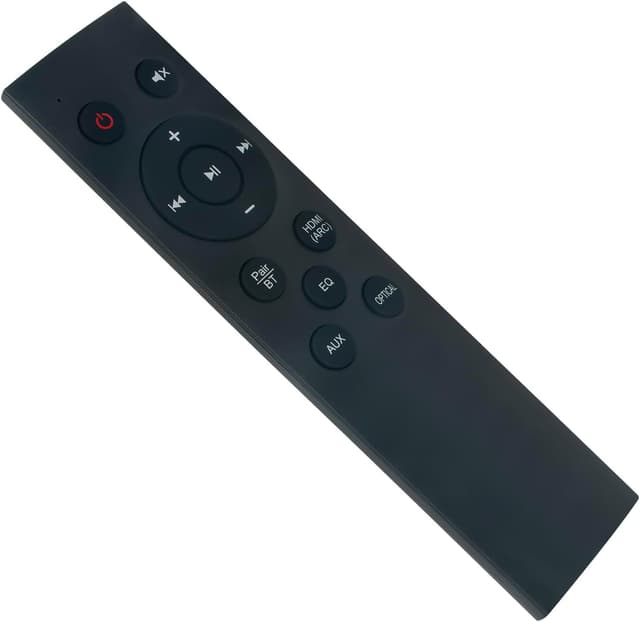 Detalle 2 de VINABTY replacement soundbar remote control for compatible Philips TAB5305 and TAB5105 models