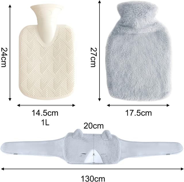 Detalle 2 de 3-in-1 Wärmflaschengürtel 1 Liter