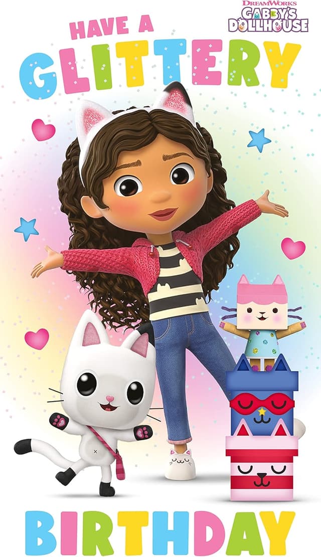 Imagen de Gabby's Carte d'anniversaire pour maison de poupée en OfertitasTOP