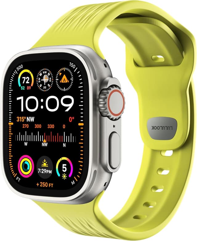 Imagen de LULULOOK Correa FKM para Apple Watch 49mm en OfertitasTOP