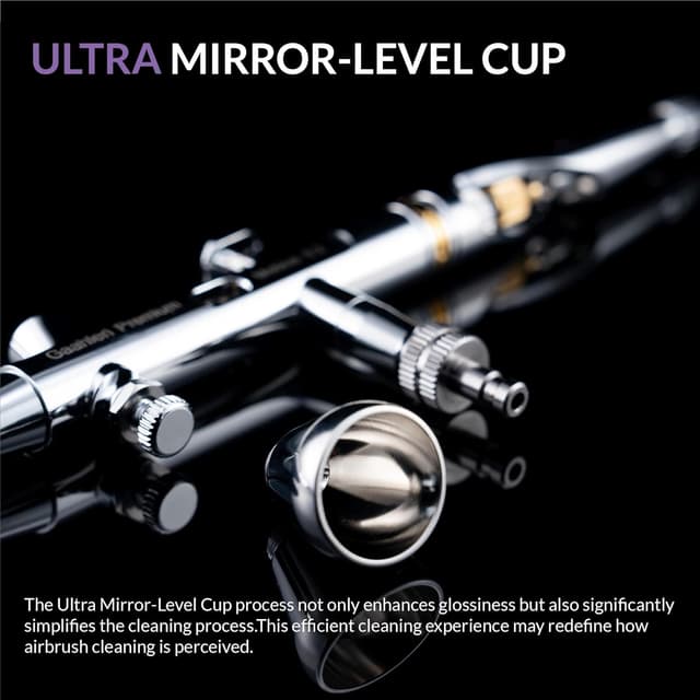 Thumbnail 4 de Gaahleri GHPM-Mobius 0.2mm aerógrafo