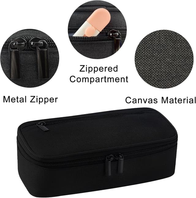 Thumbnail 3 de CNMTCCO Federmäppchen 5 Fächer Unisex schwarz ✏