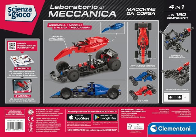 Detalle de Clementoni Scienza e Gioco 19429 meccanica 2 in 1