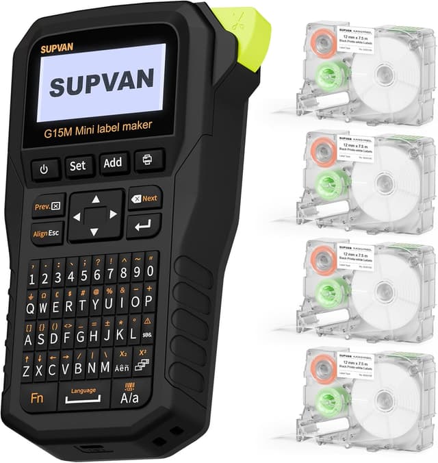 Detalle de SUPVAN G15M Thermotransfer Drucker für Etiketten