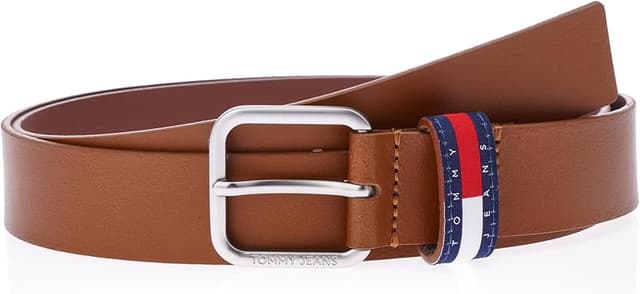 Detalle 2 de Tommy Jeans Ryan cinturón 100 cm 3,5 cm negro