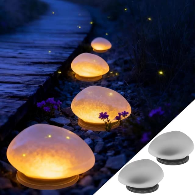 Detalle de Hqynss Solar Garden Lights 2 pack