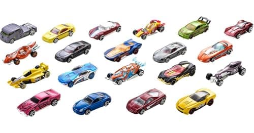 Detalle de Hot Wheels Pack de 20 coches DXY59 (escala 1:64, modelos surtidos aleatorios)