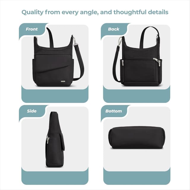 Thumbnail 3 de Travelon Anti-Theft Classic Messenger Bag