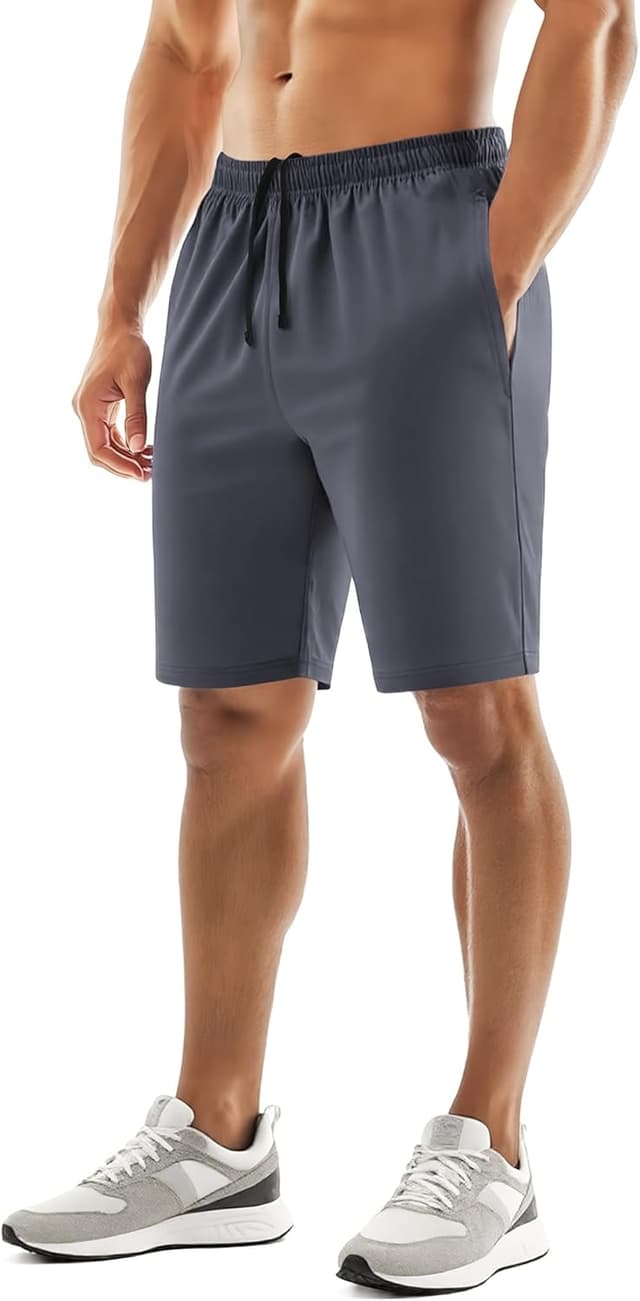 Detalle 2 de Naarts Men’s Athletic Shorts 9'' Quick-Dry Workout Running Shorts with Pockets