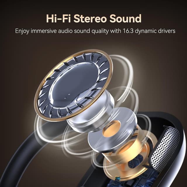 Thumbnail 6 de CXK Open Ear Headphones with Mic Wireless