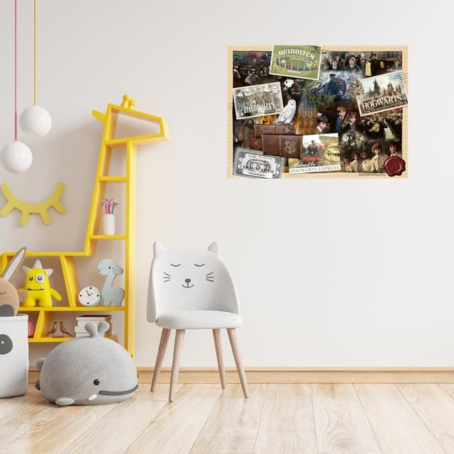 Detalle 2 de Ravensburger Puzzle Enfant 300 pièces XXL « De retour à Poudlard » (dès 9 ans) 12004140