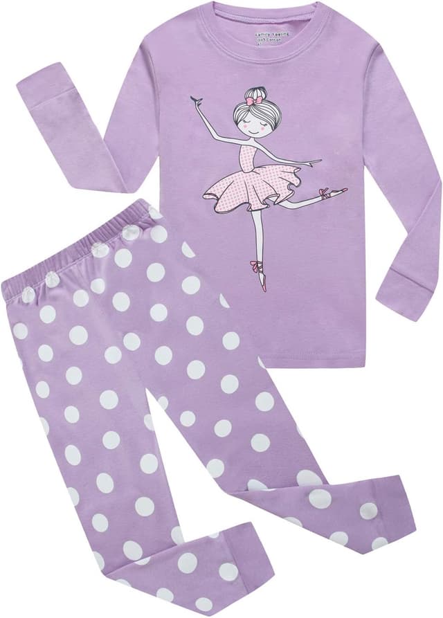 Imagen de Family Feeling Kids 2‑Piece Cotton Pajamas en OfertitasTOP