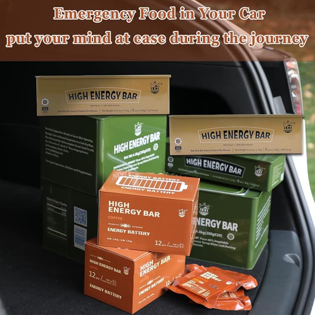 Thumbnail 4 de Emergency Food Ration Bars 20 Jahre 🥫