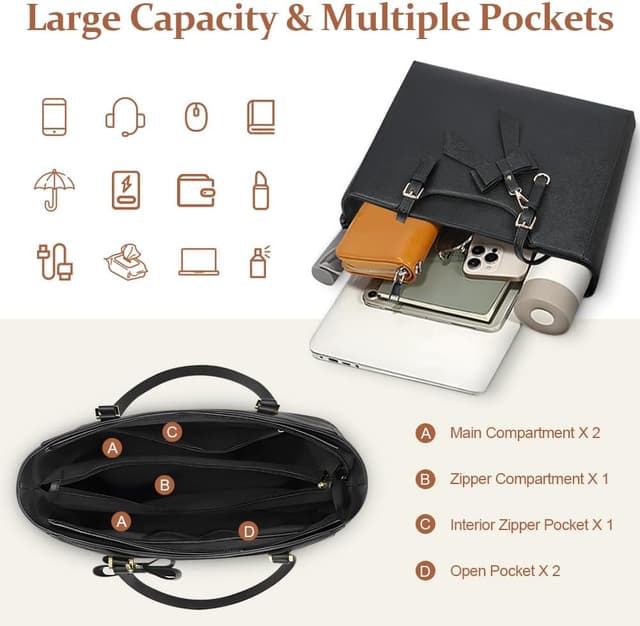 Thumbnail 3 de AYBUY Handtasche Damen Groß