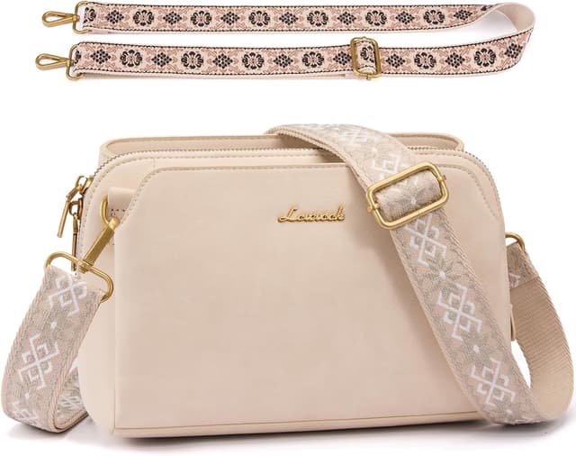 Detalle de LOVEVOOK Umhängetasche RFID-Schutz für Karten