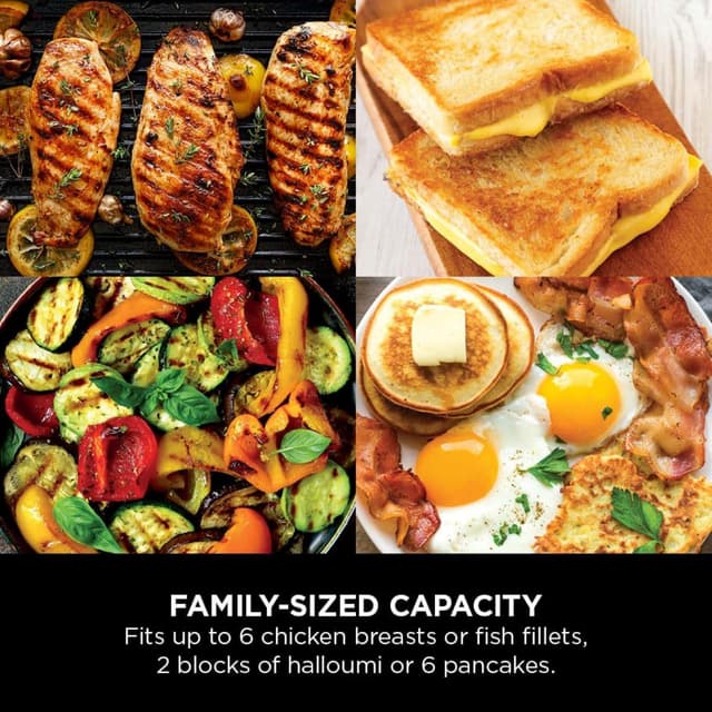 Thumbnail 4 de Ninja Sizzle Indoor Grill 1460W