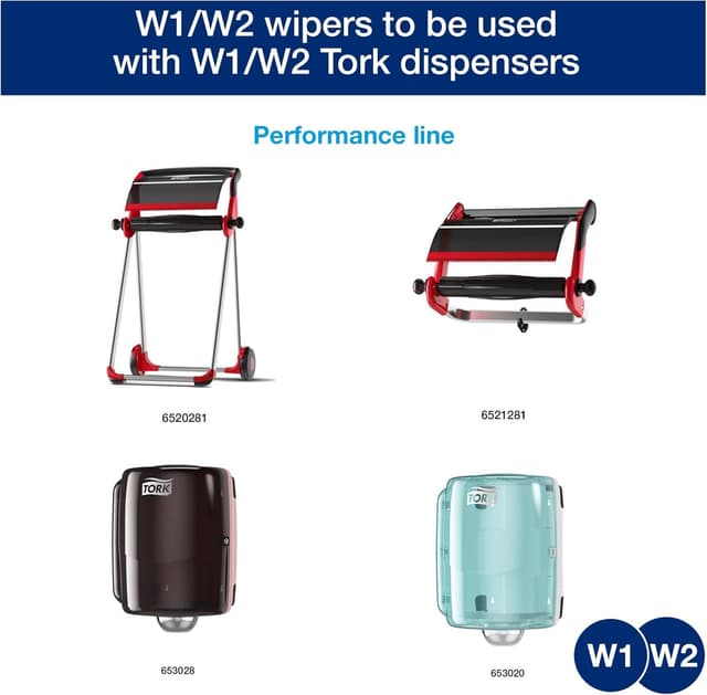 Thumbnail 2 de Tork Industrial Wiper Centerfeed 2x375 🧽