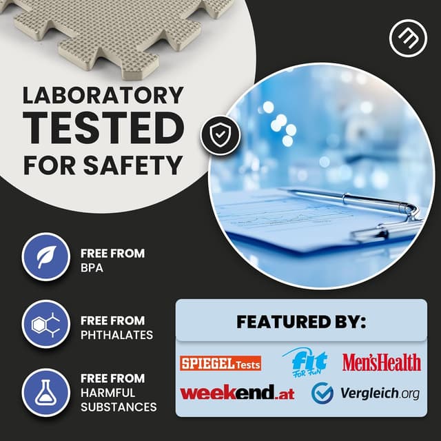 Thumbnail 4 de Interlocking Soft Foam Floor Mat 18 Pieces 🏋️♀