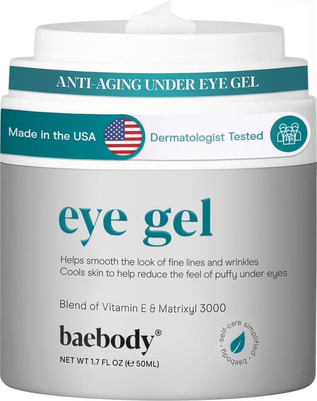 Detalle de Baebody Under-Eye Gel — Advanced Cooling Under-Eye Cream for Dark Circles & Puffiness (50 ml / 1.7 fl oz)