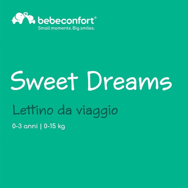 Thumbnail 1 de Bebeconfort Sweet Dreams Lettino da Campeggio 120x60 cm