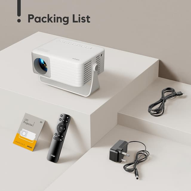 Thumbnail 6 de AKIYO O1 15000 Lumen Mini Projector 📽