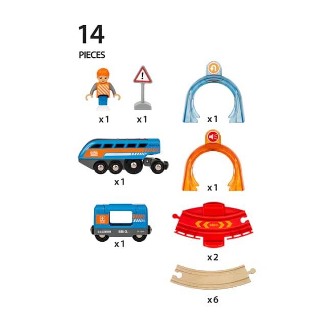 Thumbnail 2 de BRIO Set Circuito Circular con Túneles de Acción Smart Tech Sound Brio
