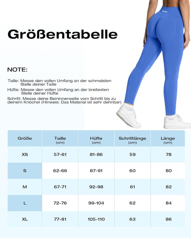 Thumbnail 5 de TAYOEA Sport Leggings Damen Scrunch Butt Push Up 🧘♀