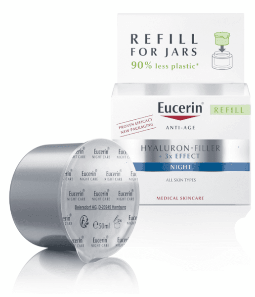 Imagen de Eucerin Hyaluron-Filler Crema Noche Triple Efecto, 50 ml en OfertitasTOP