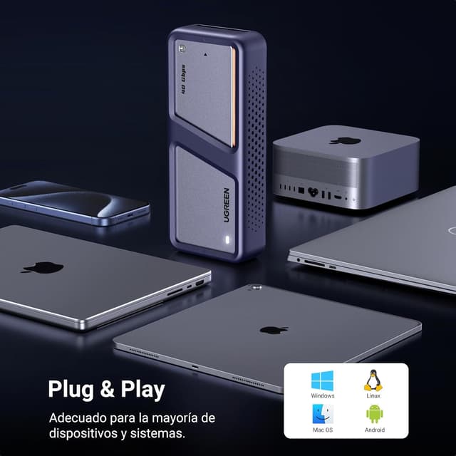 Thumbnail 4 de UGREEN Caja SSD M.2 NVMe USB 4.0 🚀